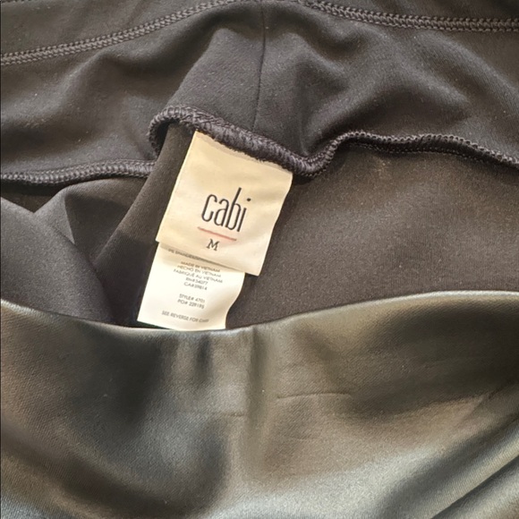 CAbi Tomboy Faux Leather Legging Medium Item 4701 - Picture 8 of 10